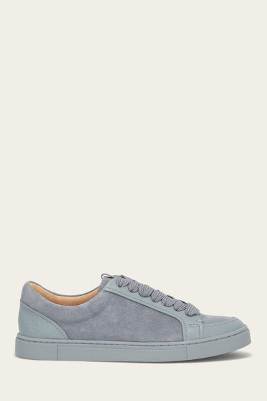 Ivy Court Low Lace Sneaker - Steel Blue - Outside