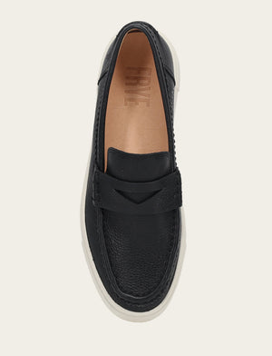 Ivy Loafer - Black - Top Down