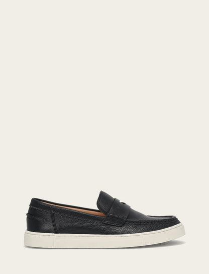 Ivy Loafer - Black - Outside