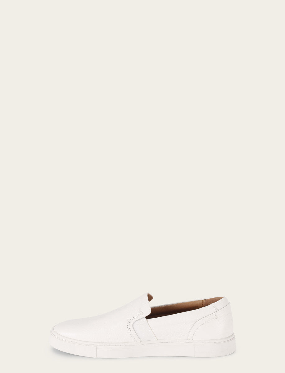 Ivy Slip On - White - Inside