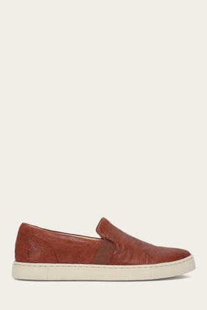 Ivy Slip On - Cognac - Outside