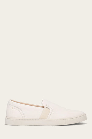 Ivy Slip On - White - Outside