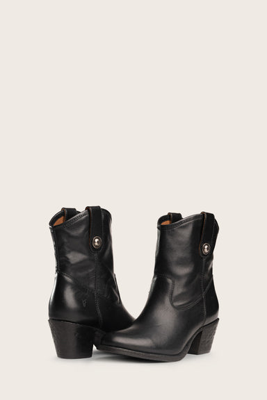 Jackie Button Short - Black - Pair