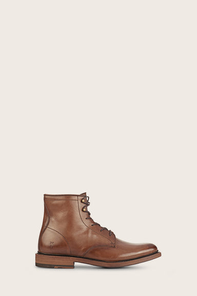 James Lace Up - Dark Brown - Outside