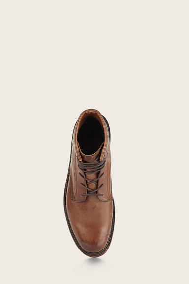 James Lace Up - Dark Brown - Top Down