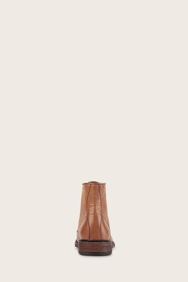James Lace Up - Tan - Back