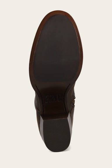 Jean Lace Up - Distressed Dark Brown - Sole