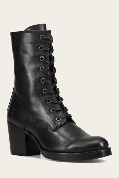 Jean Lace Up - Black - Hero