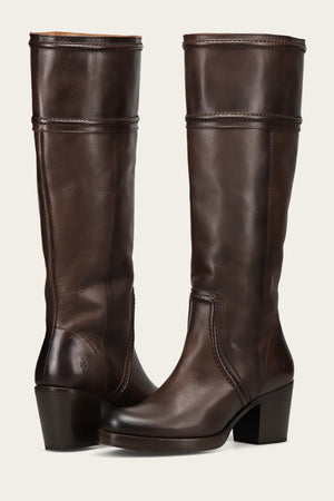 Jean Tall Pull On Wc - Chocolate - Pair