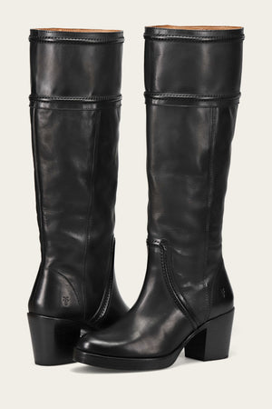 Jean Tall Pull On Wc - Black - Pair