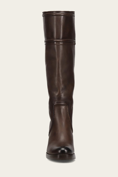 Jean Tall Pull On Wc - Chocolate - Front