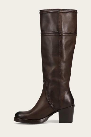 Jean Tall Pull On Wc - Chocolate - Inside