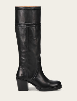 Jean Tall Pull On - Black - Outside