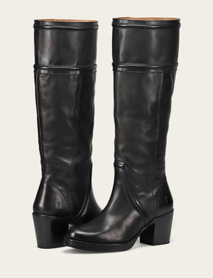 Jean Tall Pull On - Black - Pair