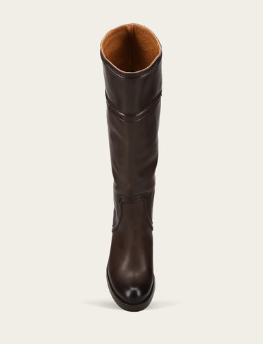 Jean Tall Pull On - Chocolate - Top Down