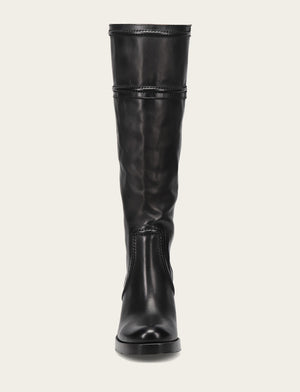 Jean Tall Pull On - Black - Front