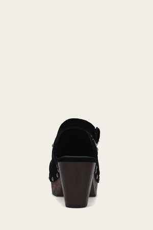 Jessica Slingback Clog - Black - Back
