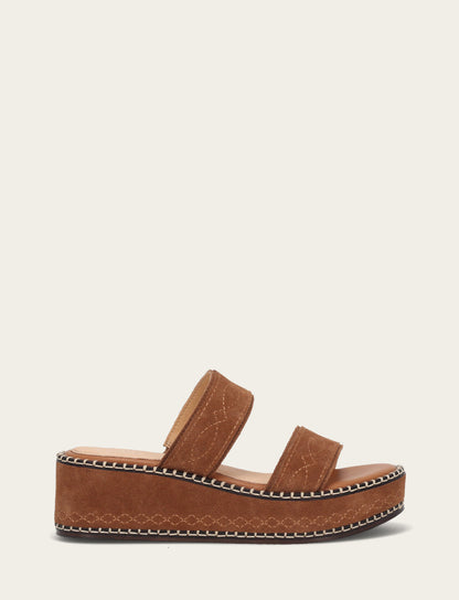 Joy Woodstock 2 Band Platform Slide - Bark - Outside