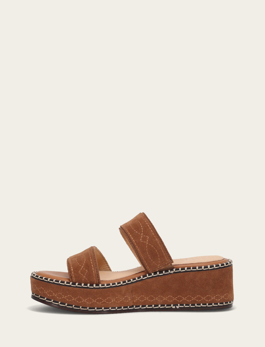 Joy Woodstock 2 Band Platform Slide - Bark - Inside