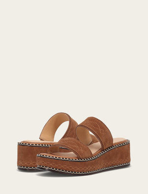 Joy Woodstock 2 Band Platform Slide - Bark - Pair