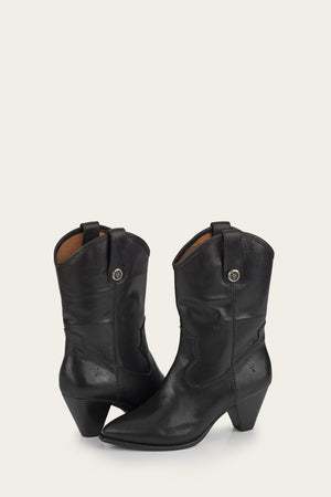 June Western - Black - Pair
