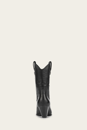 June Western - Black - Back