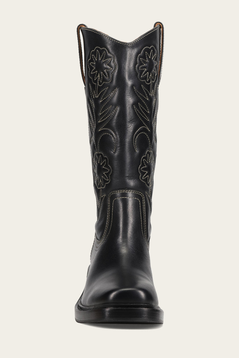 Kate Deco Stitch - Black - Front