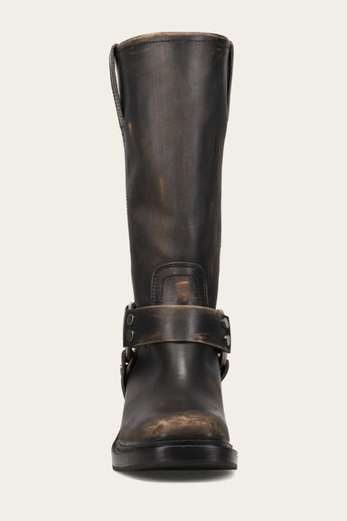 Kate Harness - Distressed Black - Front