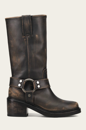 Kate Harness - Distressed Black - Outside