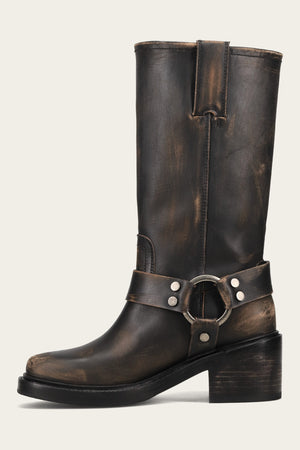 Kate Harness - Distressed Black - Inside
