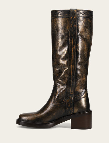 Kate Pull On - Antique Gold - Inside