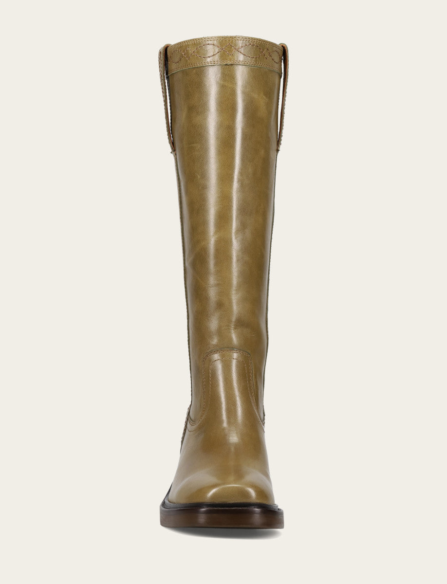 Kate Pull On - Olive - Front