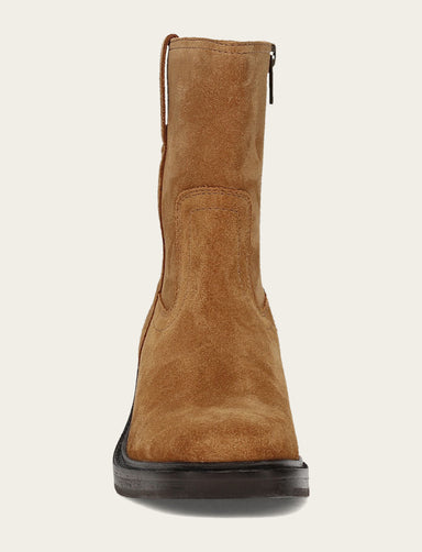 Kate Short Inside Zip - Toffee - Front