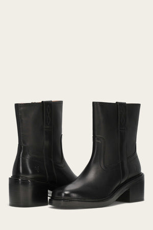 Kate Short Inside Zip - Black - Pair