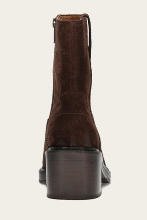 Kate Short Inside Zip - Chocolate - Back