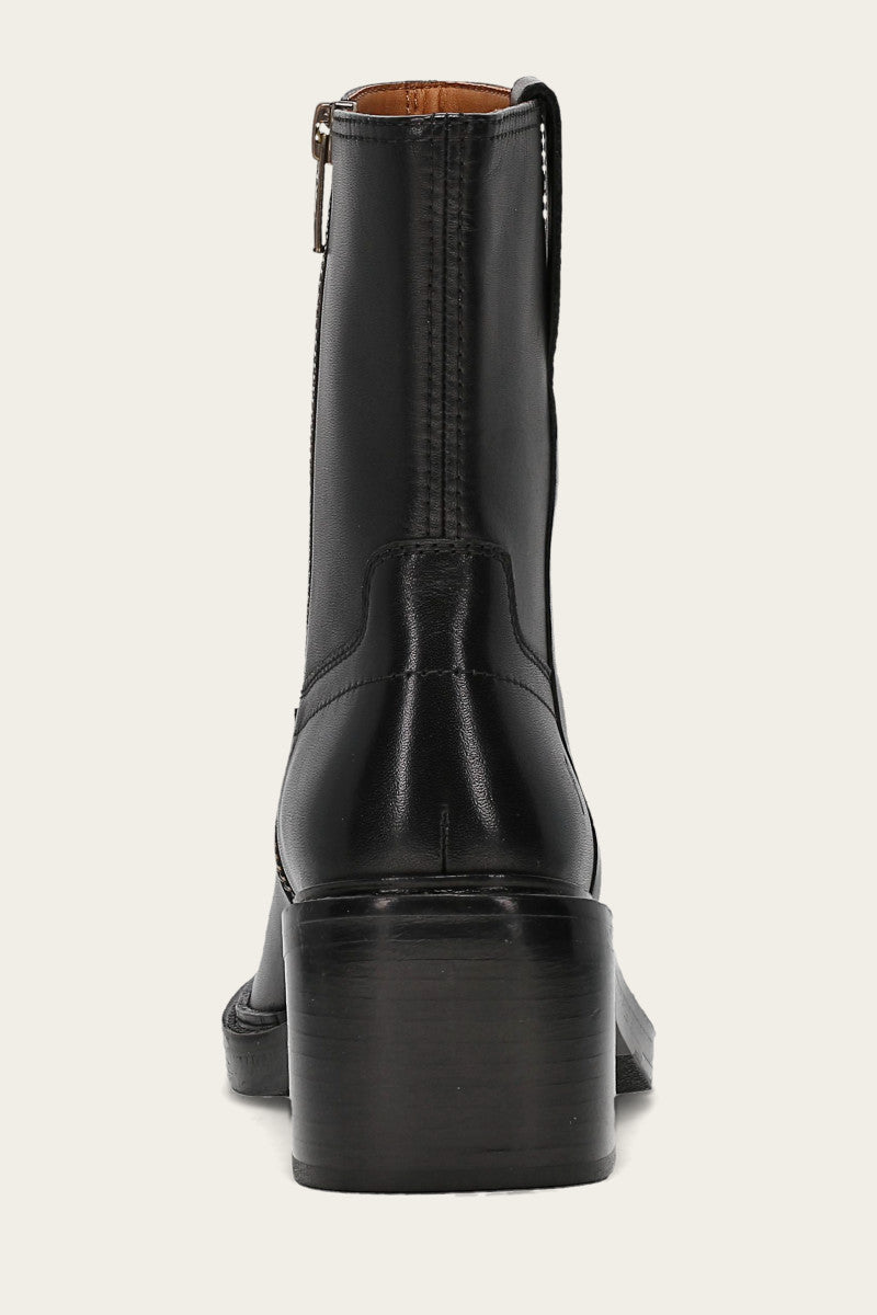 Kate Short Inside Zip - Black - Back