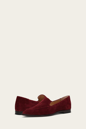 Kenzie Moc Stitch - Wine - Pair