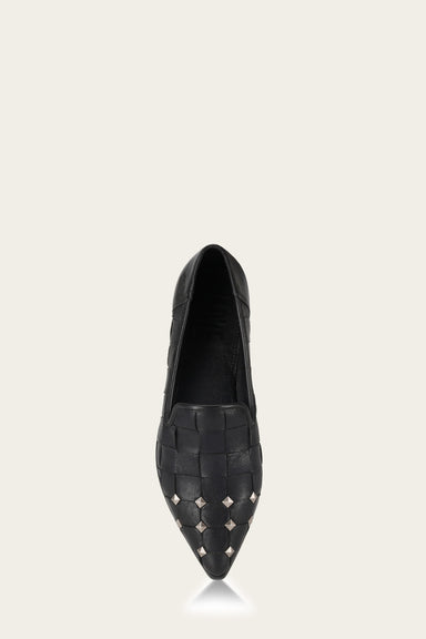Kenzie Studded - Black - Top Down