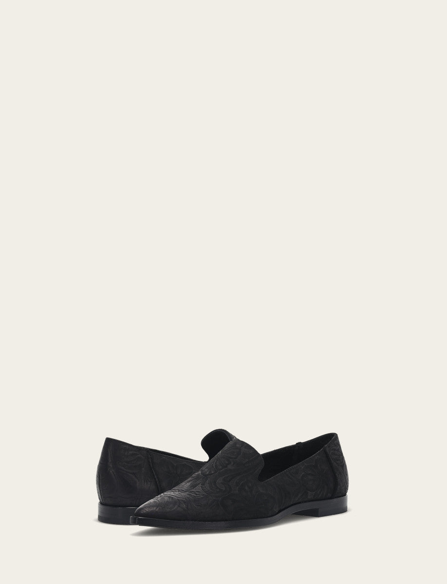 Kenzie Venetian - Black Floral - Pair