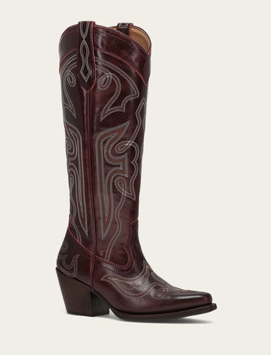 Laila Double F Deco - Bordeaux - Hero