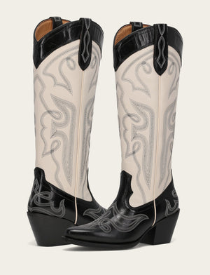 Laila Double F Deco - Black/Ivory - Pair