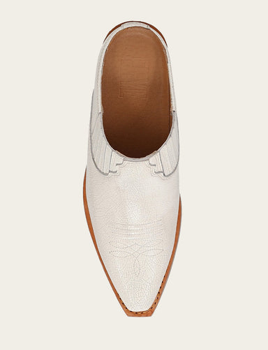Laila Mule - Antique White - Top Down