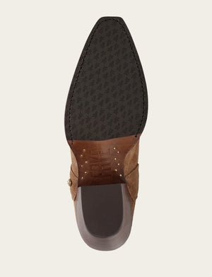 Laila Short Rhinestone - Almond - Sole