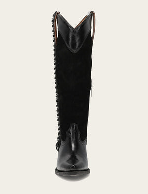 Laila Tall Chain - Black - Front