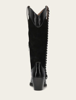 Laila Tall Chain - Black - Back