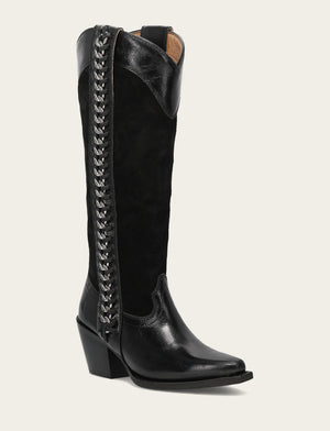 Laila Tall Chain - Black - Hero