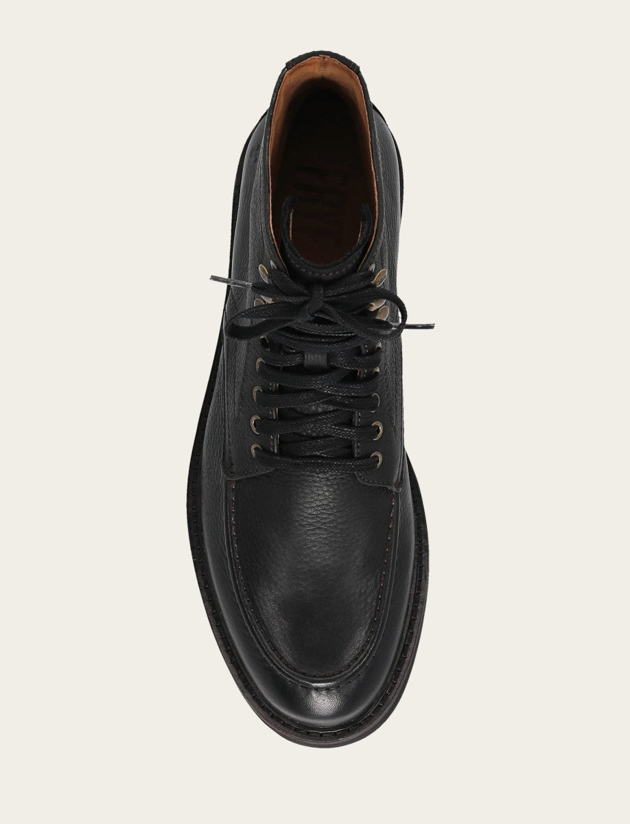 Lowell Mid Lace - Black - Top Down