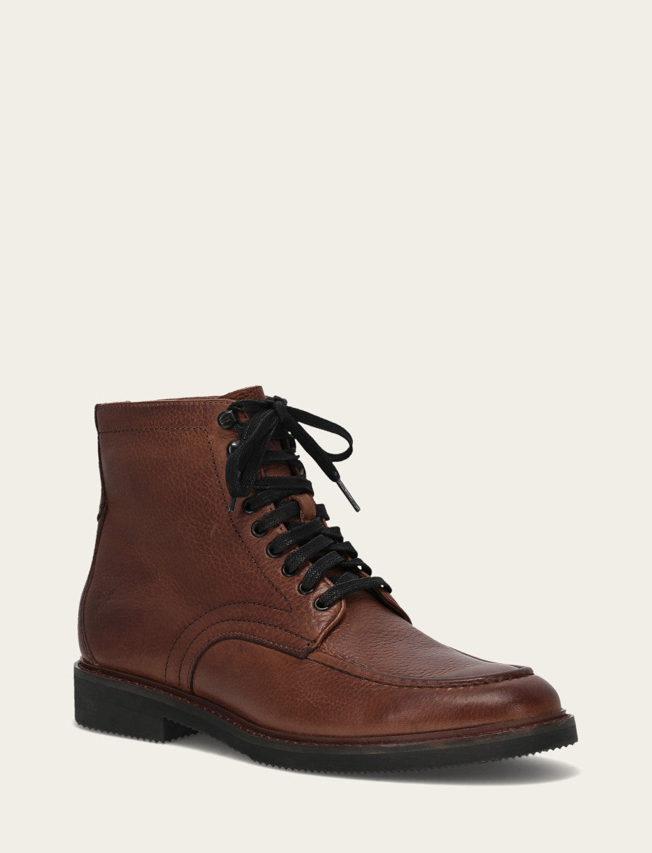 Lowell Mid Lace - Red Oak - Hero
