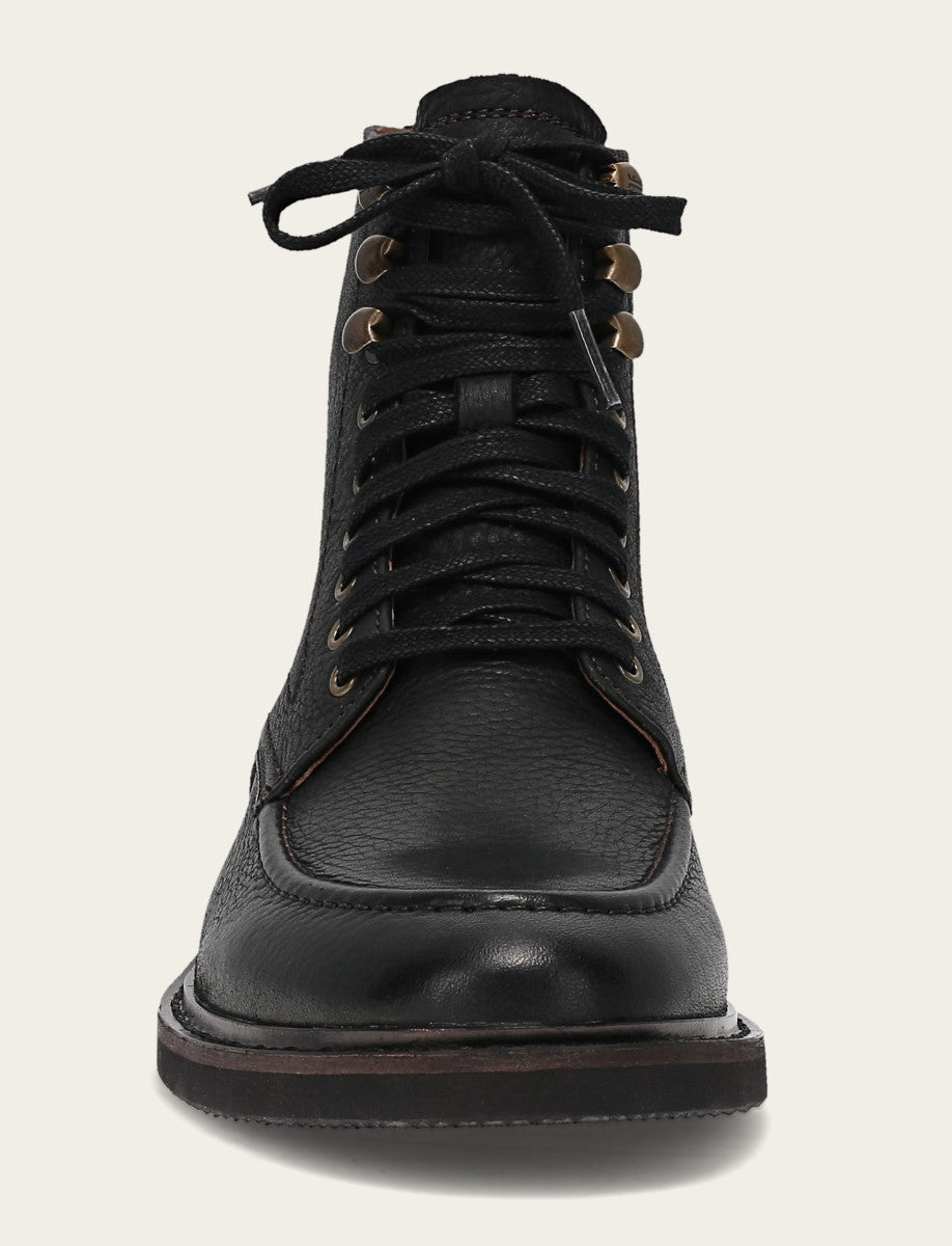 Lowell Mid Lace - Black - Front