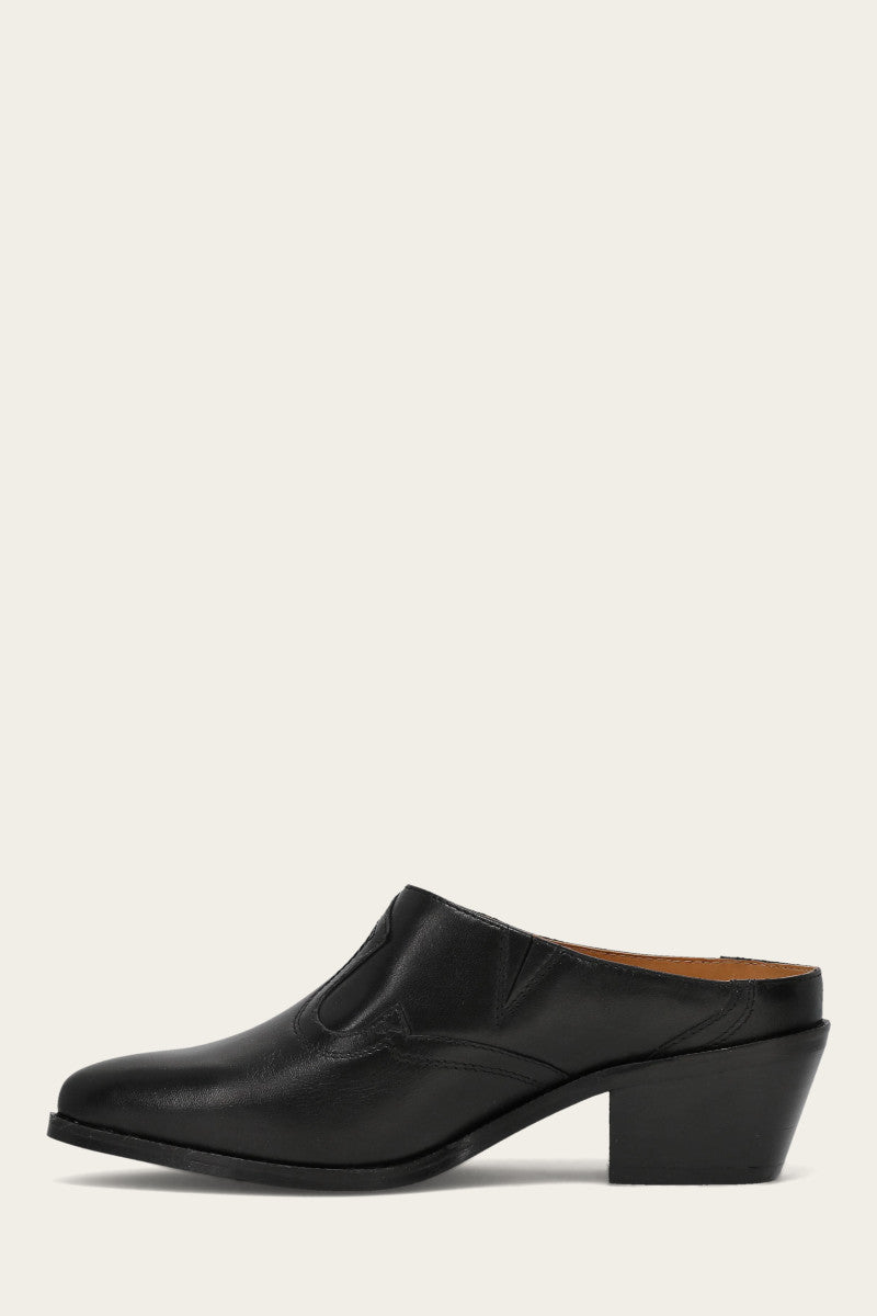 Luna Mule - Black - Inside